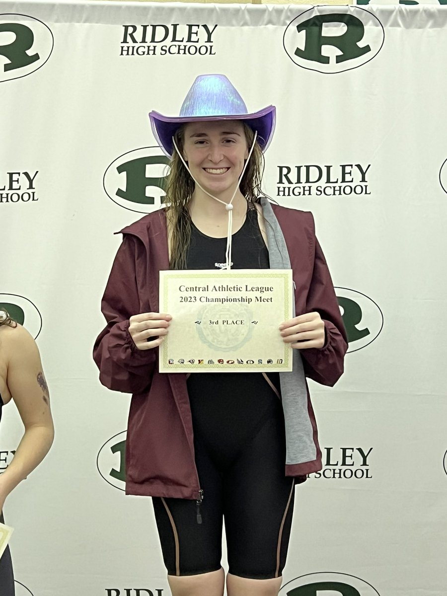 GVSwimDive's tweet photo. Congratulations to Diedre Scudder on placing 3rd in the 100 freestyle at Centrals!! https://t.co/8zqxxWcUqs