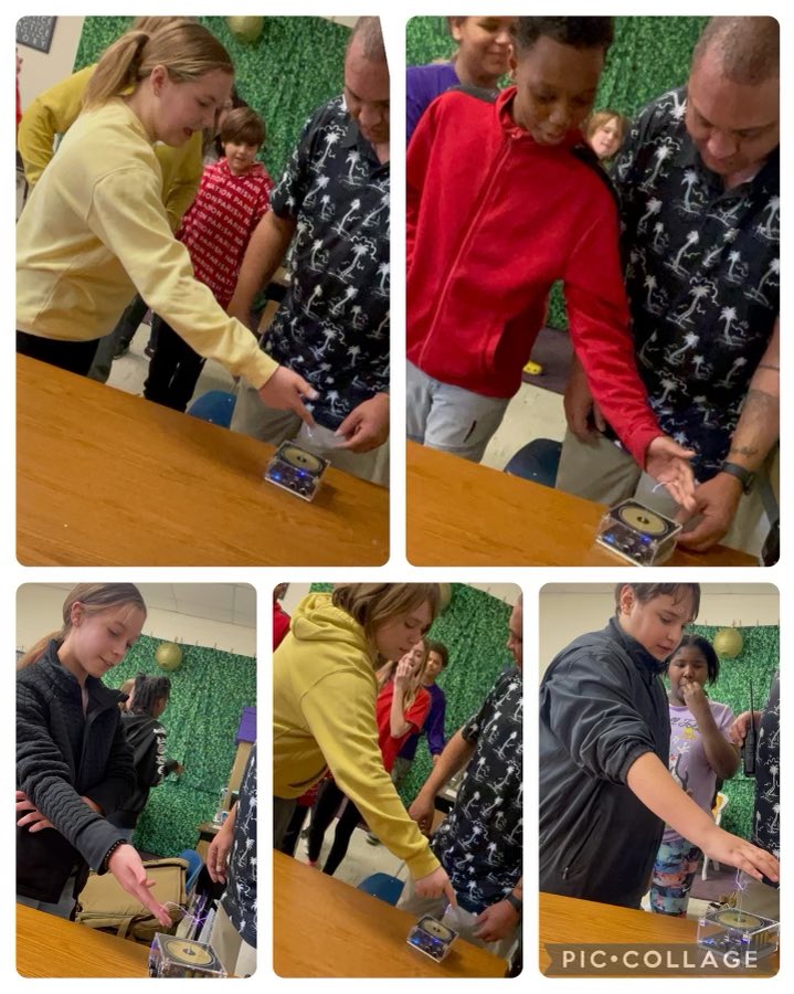 ChrisMorris___'s tweet image. Mr. Chambers brought a Tesla Coil in for our 6th grade learners. They were able to touch the electric arc with their hands and not feel it. The Tesla Coil is an exciting way to introduce renewable resources.  #sciencematters #allin @TCSchools_  @CMSCovTn