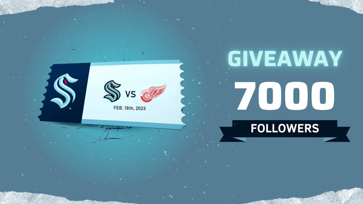 Thanks everyone for helping us reach 7,000 followers! To celebrate, we're giving away 2 tickets to next Saturday's Kraken game. For a chance to win, Follow + Retweet this tweet by Monday 2/13 at noon. #SEAKraken