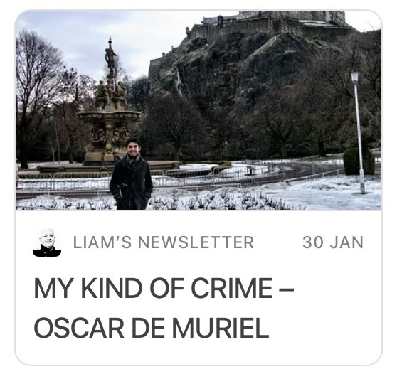 LiamRudden's tweet image. Just some of the content you can read on my #Substack right now. Check it out. 
liamrudden.substack.com

#HaveARead #HingeAndBrackett #StarTrek #HanifKureishi #FreyAndMcGray