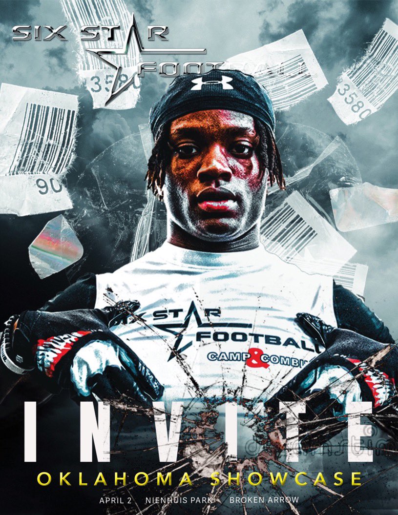 Thank <a href="/6starfootballOK/">Six Star Football | OKLAHOMA</a> for the camp invite! <a href="/CoachLWig/">Lee Wiginton</a> <a href="/alleneaglesfb/">Allen Eagles Football ⭐️⭐️⭐️⭐️⭐️</a> #RecruitTheA