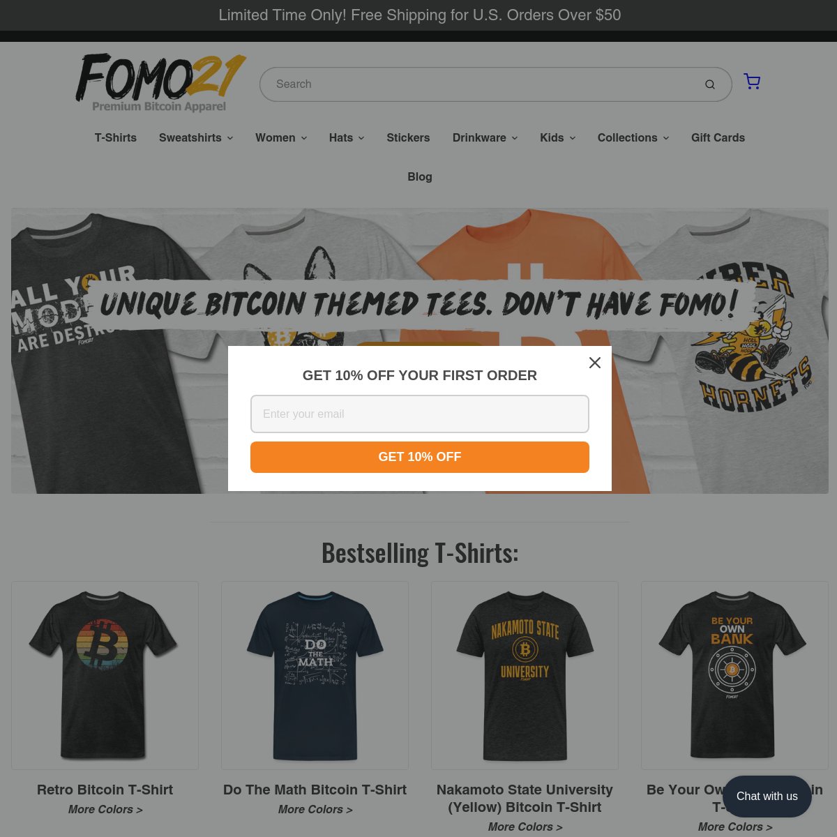 ⚡ Trending venue ⚡ FOMO21 Bitcoin apparel, t-shirts, sweatshirts, kids, women, tank tops, and other merchandise related to our love for Satoshi's immaculate creation, bitcoin. LightningNetworkStores.com/e/fomo21.com #LN #btc #lightning #bitcoin
