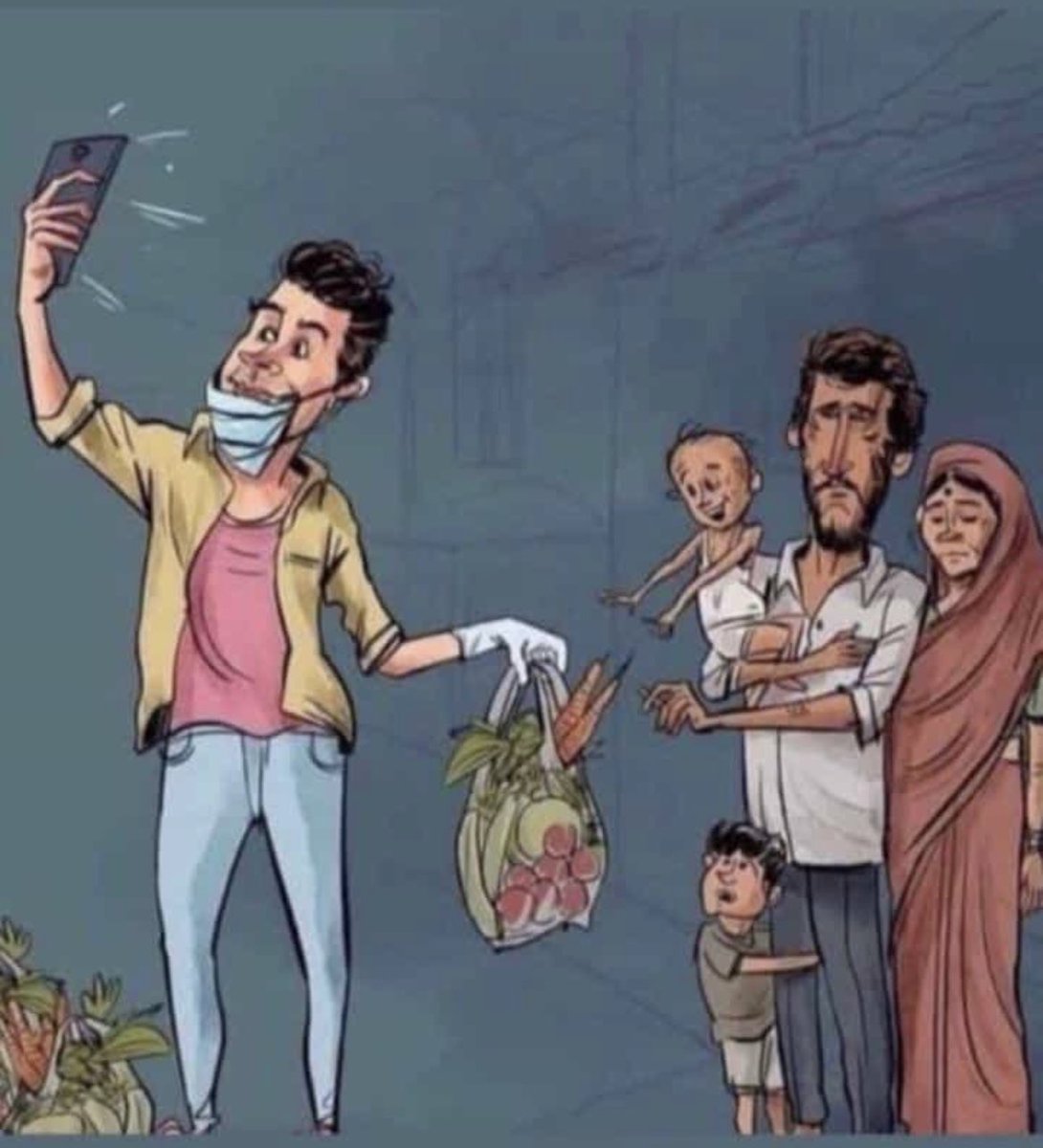 İyilik yapar gibi görünmeyin, iyilik yapın ve görünmeyin..