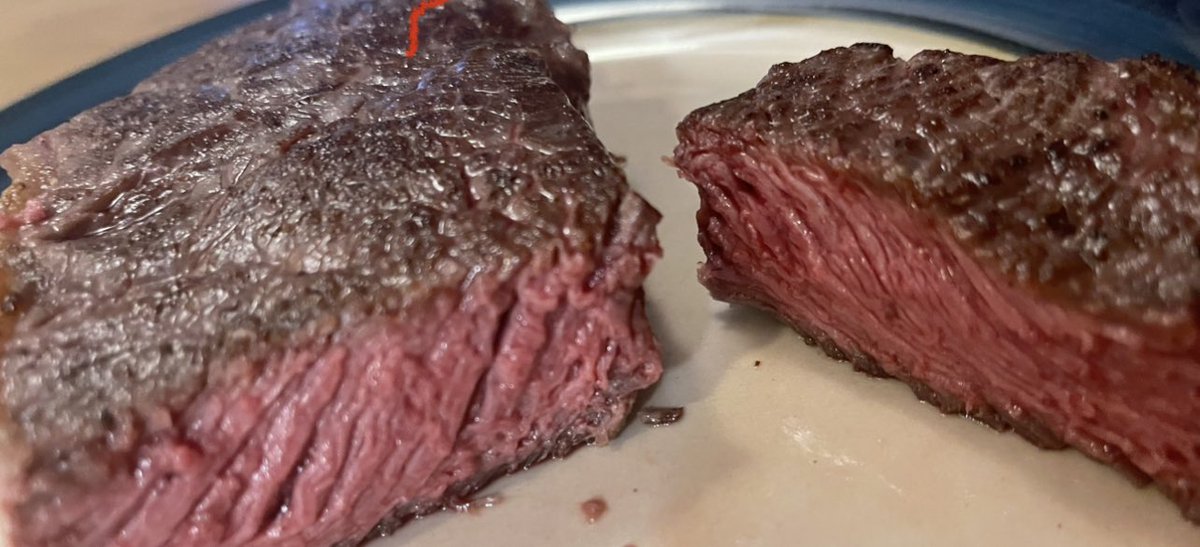 Sous vide prime NY Strip