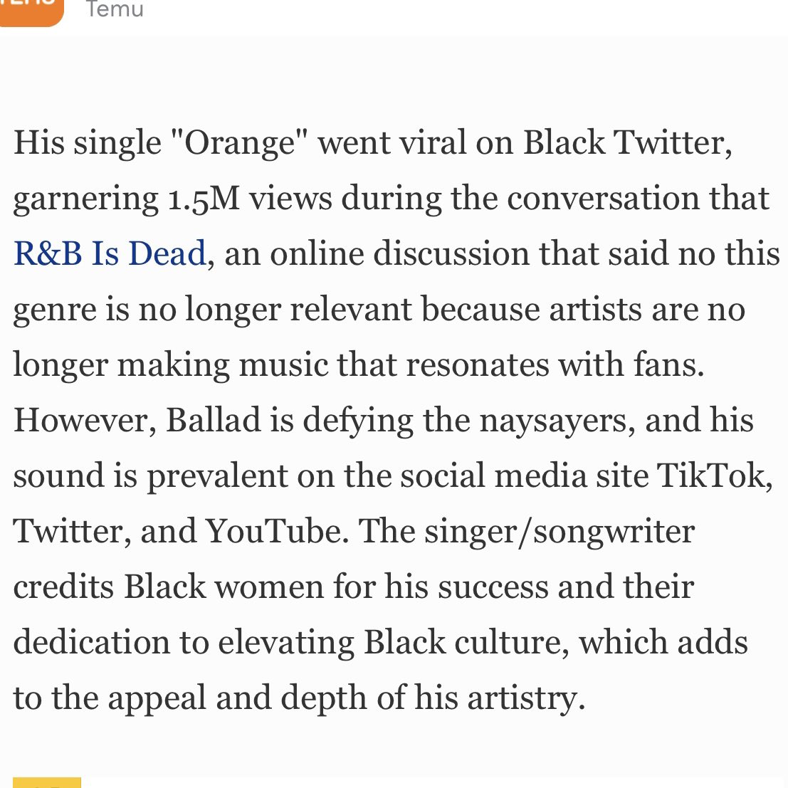 MrLoveBallad's tweet photo. My emotions have been running high all day. This doesn't feel real. I can't believe this kid from Angola is on @Forbes. Thank you to @Yobwrites, thank you to my publicist @MeganTheeFirst, and thank to y'all. Y'all made it happen and I'm forever grateful 🌹 https://t.co/9CLV7TUs7s