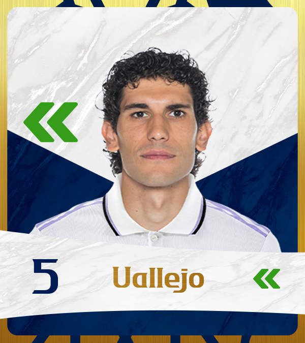 realmadrid's tweet photo. 🔁 80' | 5-3 | Cambio:

@JesusVallejo ↔️ @DaniCarvajal92

#ClubWC https://t.co/Dq8jQ0SlTr
