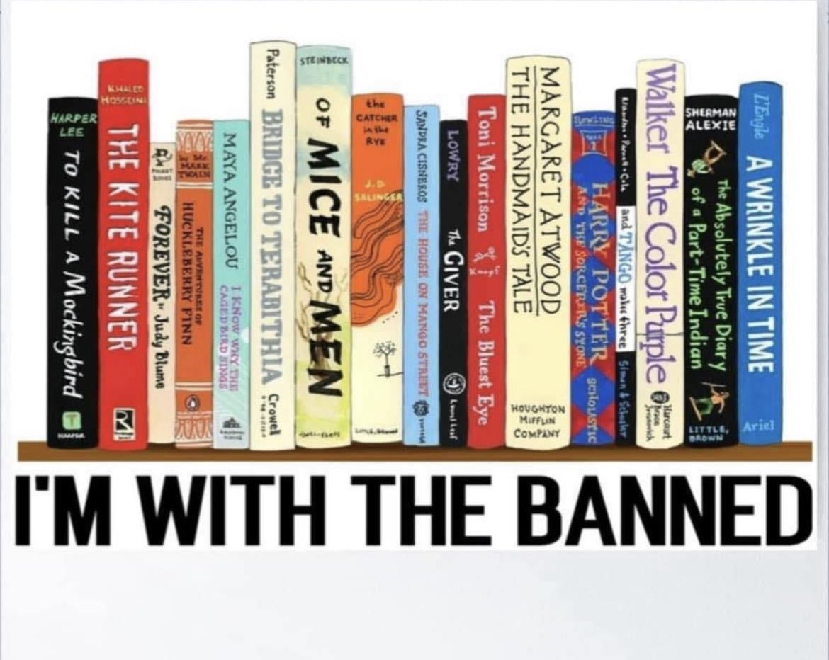 Keep your hands off our books!! #KidsNeedBooks #DiverseBooks #BannedBooks