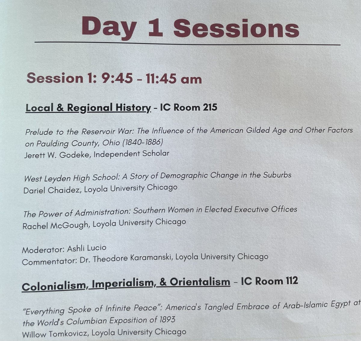 So happy to be sharing Leyden history at my very first history research conference! #Leydenpride