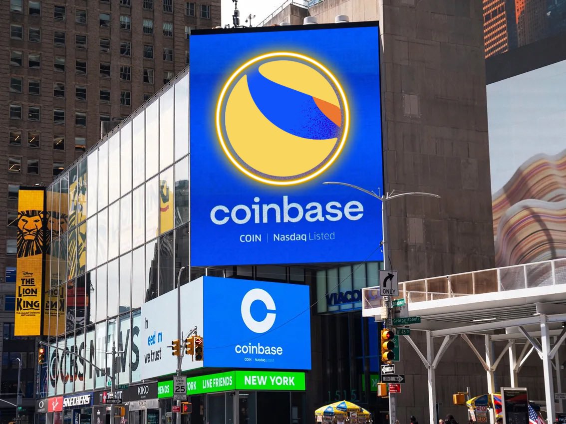 LunaClassicHQ's tweet image. Retweet if you want @coinbase  to list $LUNC. 

#Coinbase #LunaClassicHQ #LUNC #LUNACLASSIC