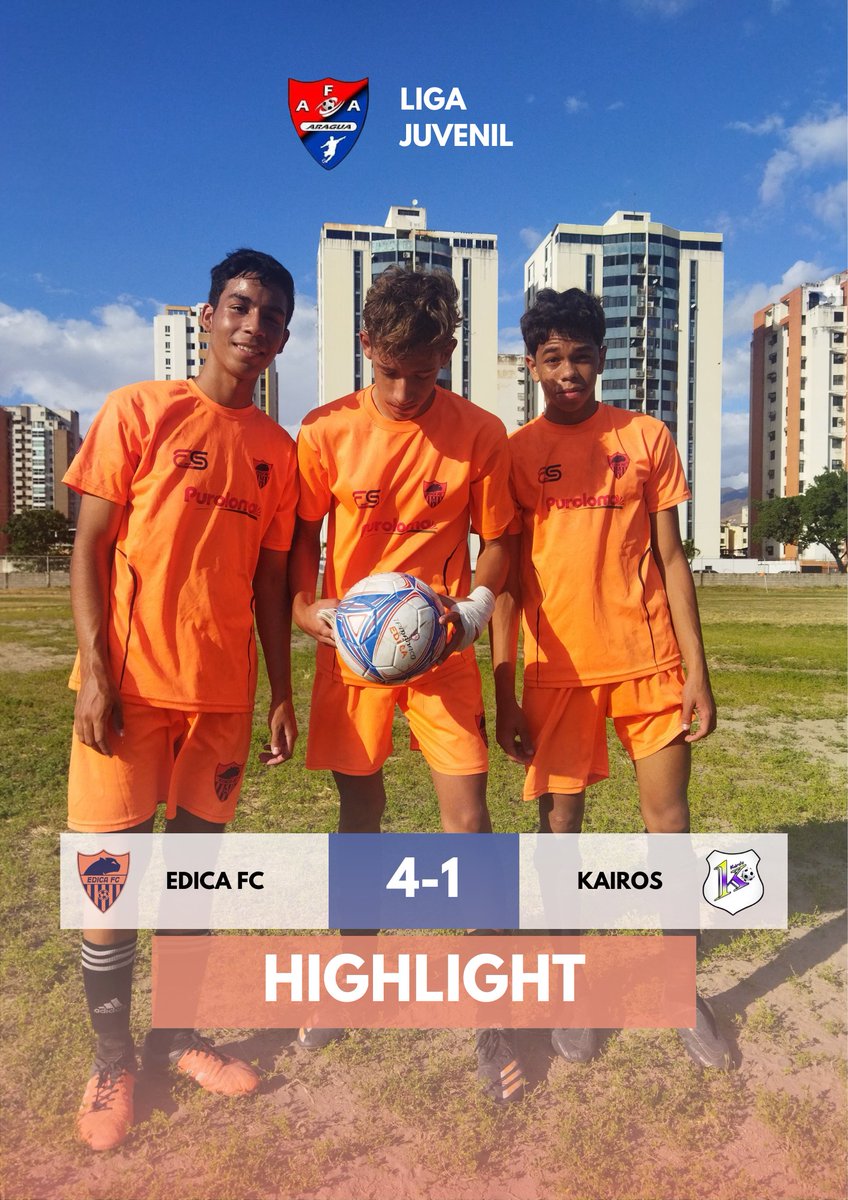 somos_edica's tweet photo. GRAN VICTORIA DE NUESTROS NARANAJAS #SUB18 EN EL DEBUT DEL ENTRENADOR JUAN LUGO 🧡🧑🏫
#VAMOSEDICANOS #SOMOSEDICA https://t.co/milLTg2ssC