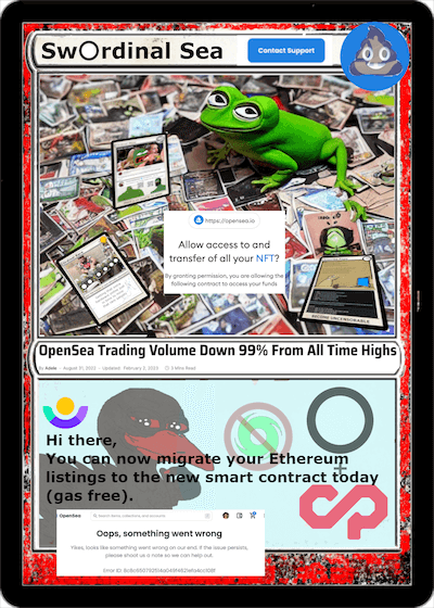 CryptoIranian's tweet photo. Some new bits added to collection from rare ordinal series 1 

#ordinalsnft #Ordinal #OrdinalNFT #rareordinal #NFT #NFTCommuntiy #NFTcollections #pepe_wft #PepeTakeover #thepepeproject #nftcollector #NFTartwork #PepeTakeover #BTC https://t.co/uKSUW8Xe11