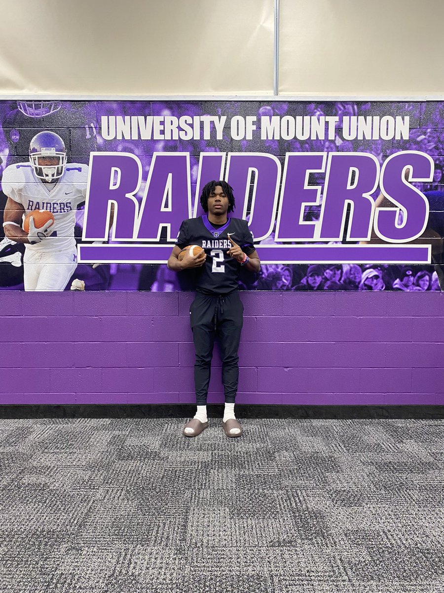 After a great visit I am blessed to receive an offer from the university of Mount Union 🤲 <a href="/MountUnionFB/">Mount Union Football</a> <a href="/_BB215/">brittney</a> <a href="/CoachDuke745/">Duke Walker</a> @PRZPAvic