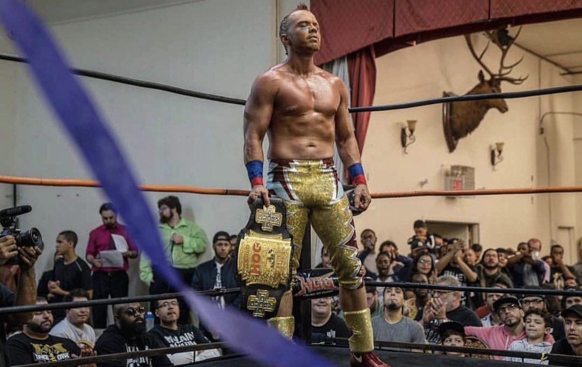 It’s taken me eight long years to get to this moment. All of the sacrifice; the blood, the sweat and the tears.. Missing out on things with my kids… it’s all led to this. Being back on top. Thank you to everyone who believed in me. I’m your new <a href="/H0Wrestling/">House of Wrestling</a> Grand Champion. ❤️🙏🏻