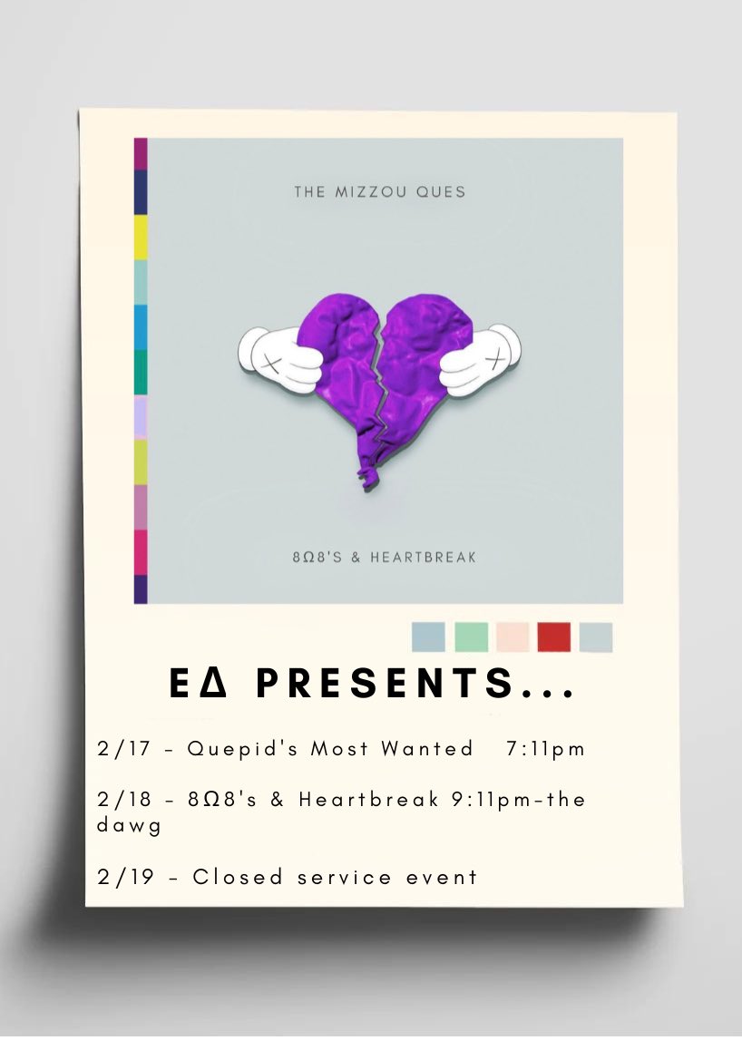 LΩve is in the air!💜 Pop owt with the ΕΔ bruhz as we end Valentine’s week with events you don’t want to miss!⚡️ 

#mizzou #mizzou24 #mizzou25 #mizzou26 #valentinesday #omegapsiphi