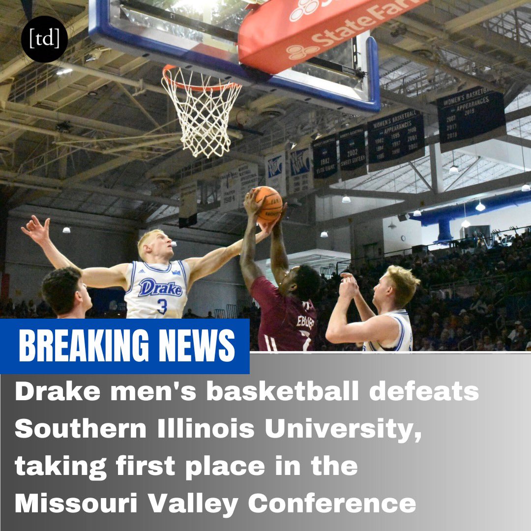 The TimesDelphic on Twitter "The Drake Men’s Basketball team defeated