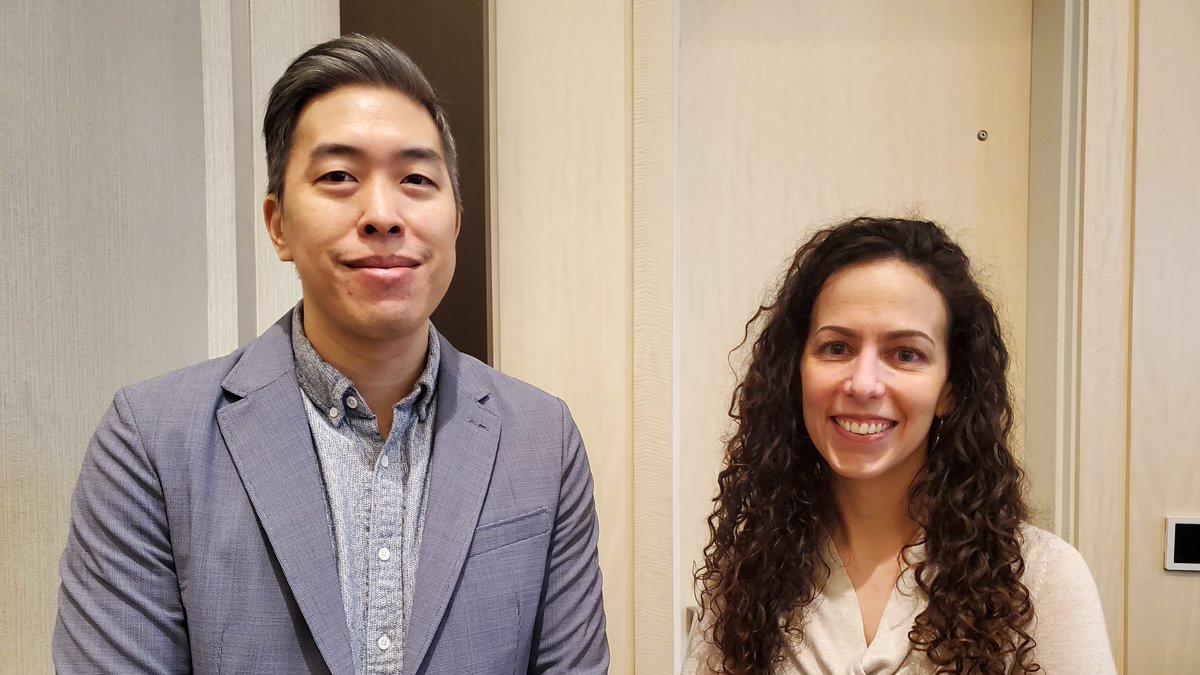 BCPVPA's tweet photo. Our final #ChapterCouncil guests: Linda Beddouche, Dir. of Workforce Devpt, MoECC, & Andrew Jang, Sen. Manager, Strategic Talent Acquisition, #BCPSEA, on Recruitment and Retention Trends in BC Education. Thanks for asking about the real impact in schools of the staffing trends. https://t.co/FuKlng5c7L