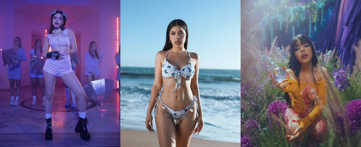 jemzyOS's tweet image. Las canciones más exitosas de cada proyecto de @keniaos ✨