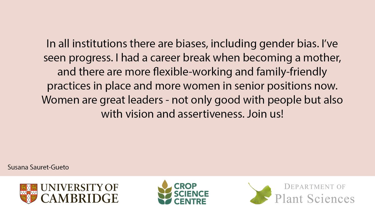 camplantsci's tweet photo. And finally today, please welcome Dr. Susana Sauret-Gueto, Research Services Manager and Microscopy Specialist at @CropSciCentre!

#Womenandgirlsinscience #Womeninscience 

@Cambridge_Uni @Cambridge_SBS @SusanaSaGu  @WomenScienceDay https://t.co/xjHpP5aqBi