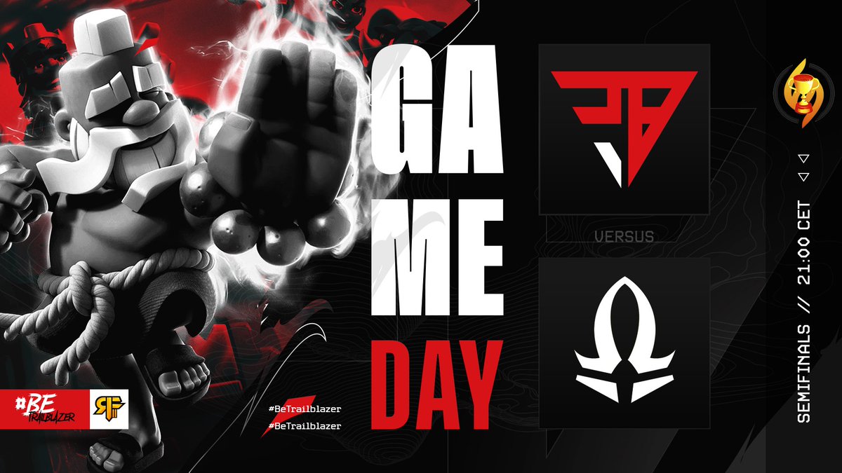 TrailForce Esports (@trailforcecr) on Twitter photo #ClashRoyale | Matchday 🎯
🏆| <a href="/FierceForceCup/">Fierce Force Cup S1 Powered By MrsBeast</a>
🆚️| <a href="/_AS_Gaming/">AS Gaming 💫</a>
⏰| 9:00pm cet
🗓| Semifinals
#BeTrailblazer 🔥 #ClashRoyale | Matchday 🎯
🏆| <a href="/FierceForceCup/">Fierce Force Cup S1 Powered By MrsBeast</a>
🆚️| <a href="/_AS_Gaming/">AS Gaming 💫</a>
⏰| 9:00pm cet
🗓| Semifinals
#BeTrailblazer 🔥