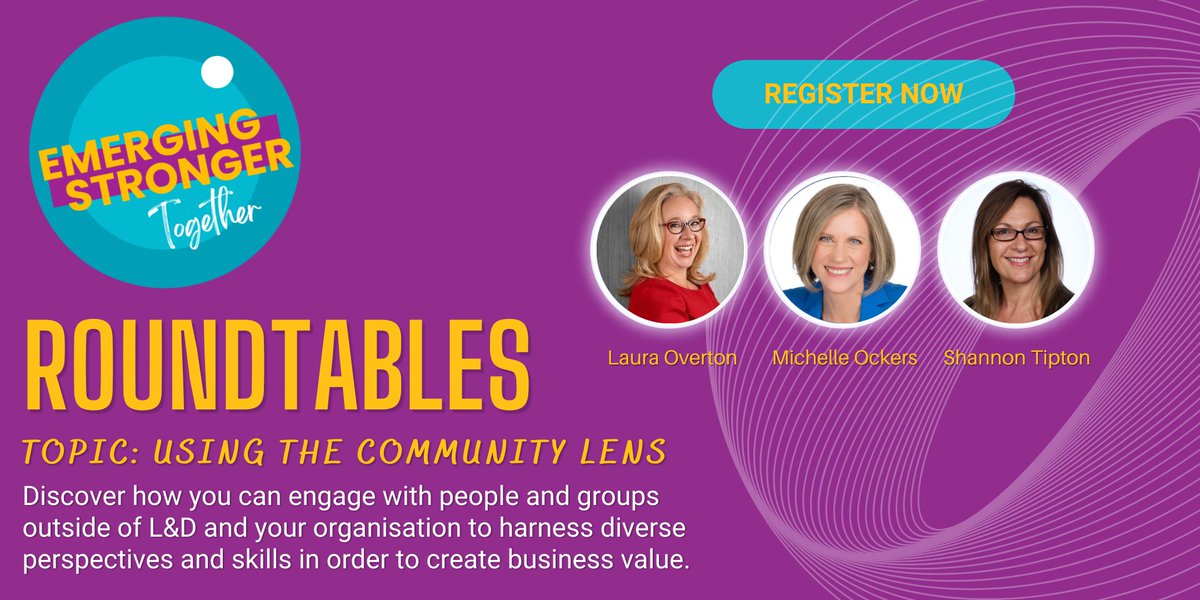EmergentMaster's tweet photo. Our next Roundtable on Feb 14 focused on the Community Lens is an opportunity to share our experiences with different types of communities. What will you see when you draw on the diverse perspectives + skills of others? RSVP now! https://t.co/8MzV656kbx
#LearningAndDevelopment https://t.co/lW4NEyQvER