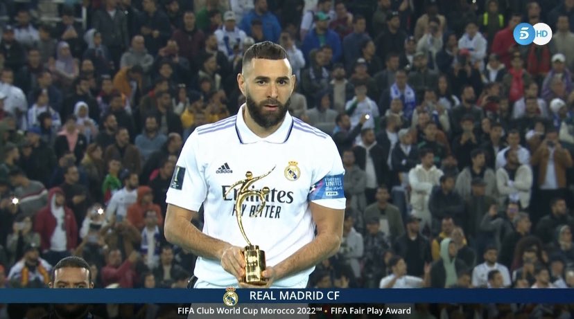 FIFAClubWC2023's tweet photo. 🚨 رسميًا:

ريال مدريد يحصل على جائزة اللعب النظيف في كأس العالم للأندية.

#كأس_العالم_للأندية | #مونديال_الأندية 
#المغرب |  #ClubWC 
#الهلال #ريال_مدريد
#الهلال_ريال_مدريد https://t.co/bGLoGfsLaz