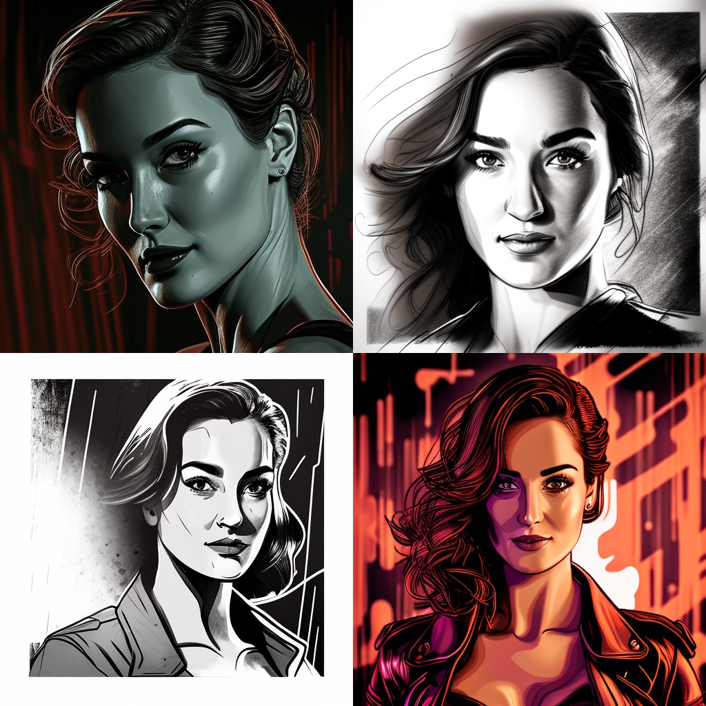 Step into the future of art with AI-generated portraits! @KatBarrell #AIPortraits #ArtificialIntelligence #FutureOfArt' #KatBarrell #KatherineBarrell #WynonnaEarp #Actress #CanadianActress #TalentedActress  #Television #PopCulture #FanLove @Katpuccinobarr #katpuccinobarrell