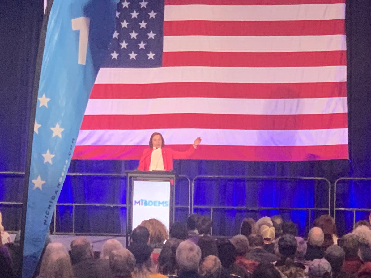 Mallory McMorrow on Twitter "Madam Senate Majority Leader 🫡"