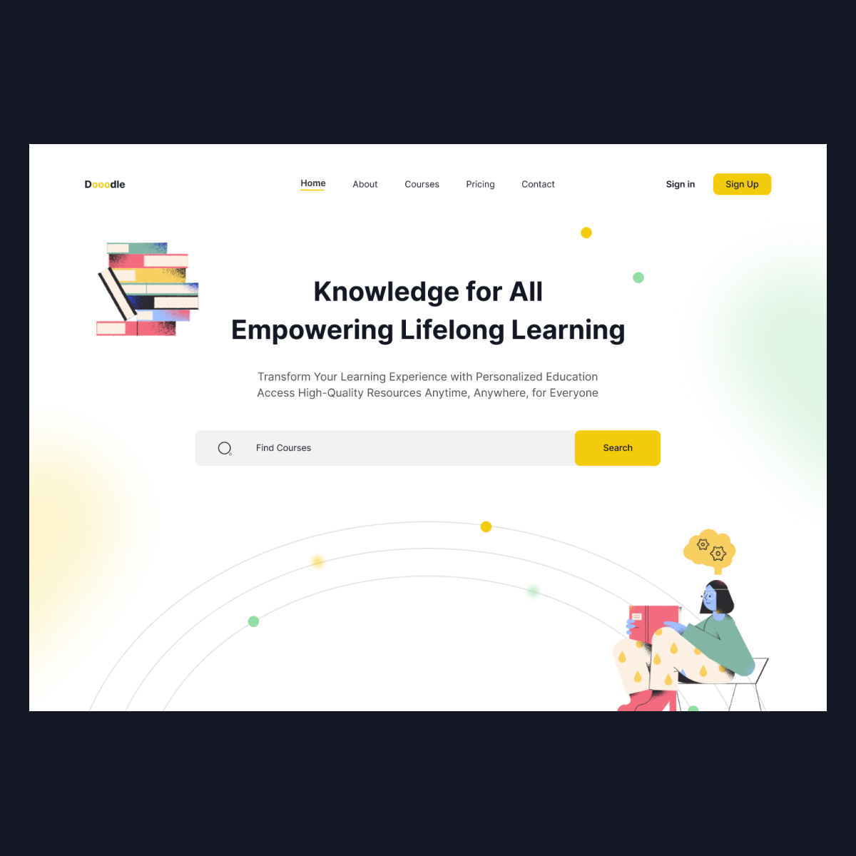 BrightAkowuah_'s tweet image. Day 11/30 - I worked on the hero section for an imaginary learning platform, this is part of a series of designs yet to come. It aimed at having a complete UI design for the platform by the end of the 30th day.

#30DayUIChallenge #uiuxdesign #UI #uiux #MobileApp #uxdesigner