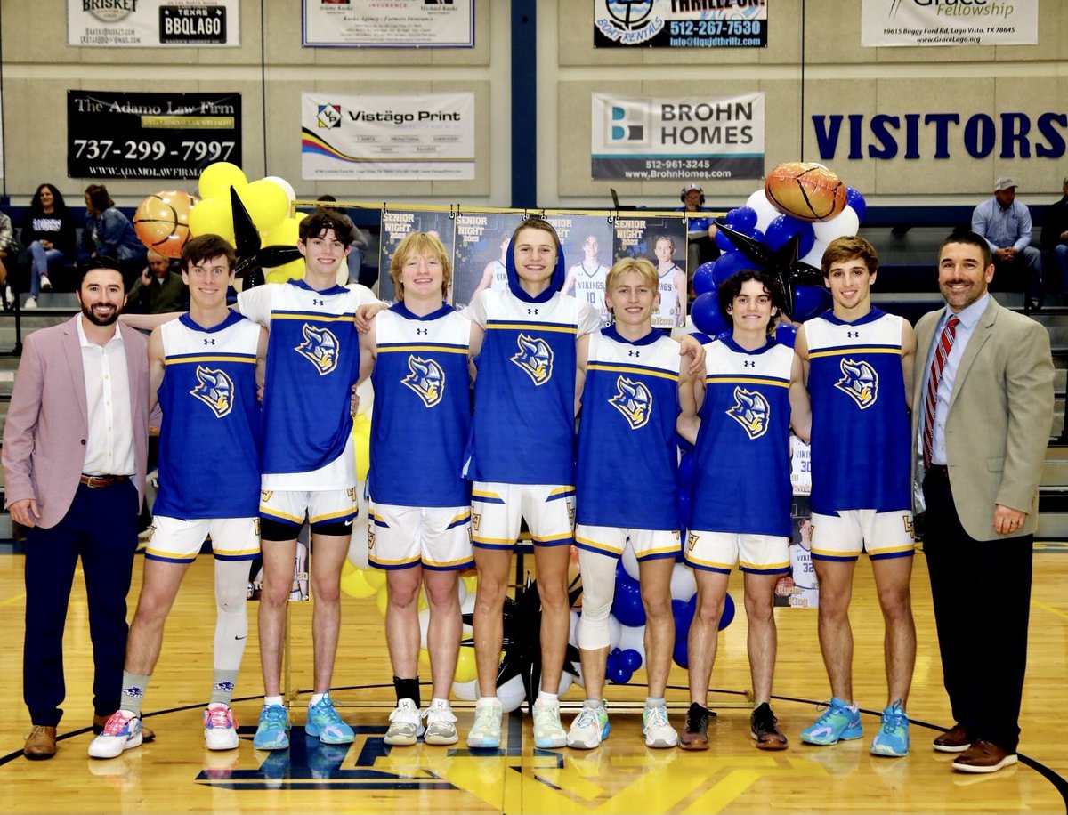 Senior Night <a href="/ethanhelton_11/">Ethan Helton</a>! 🏀<a href="/LagoHoops/">LagoHoops</a> <a href="/AthleticsLago/">Lago Vista Athletics</a>