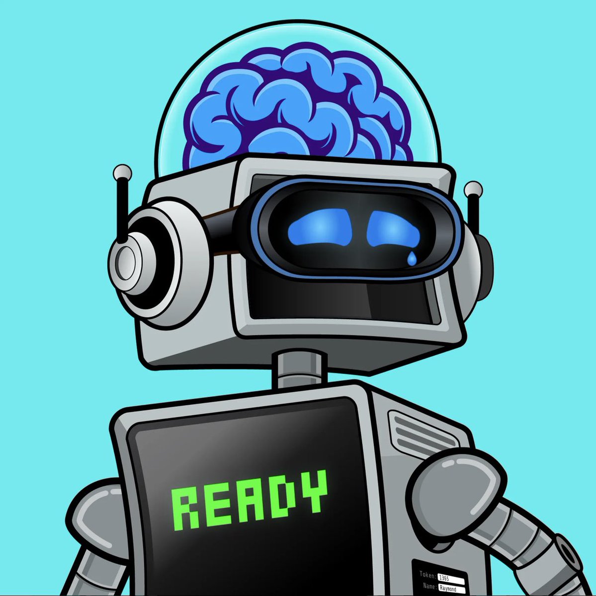 Tsimp44's tweet photo. @IPAcowb0y @thedrunkrobots Picked up Raymond tonight! #BlueBrains #DrunkRobots #DrinkingTime https://t.co/kjoTpqJN5T