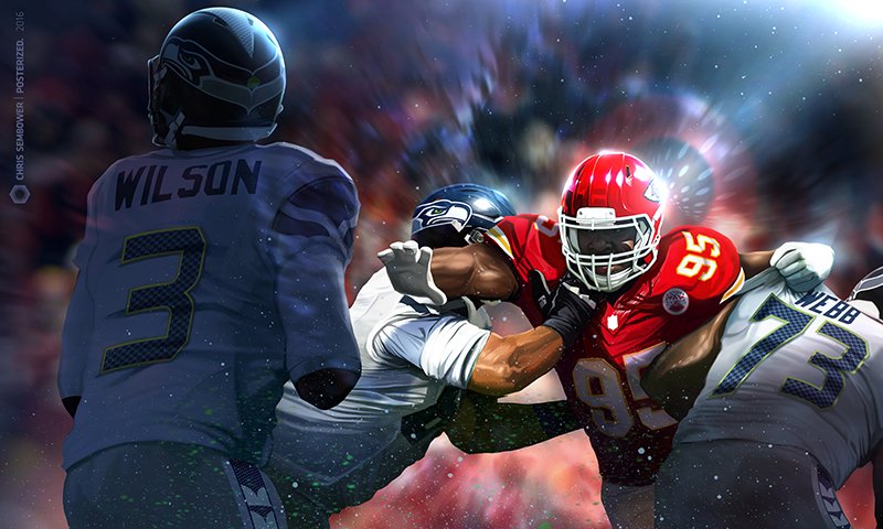 ChrisSembower's tweet image. Chris Jones.

&quot;One Mississippi.&quot;

2016 #Posterized #ChiefsKingdom