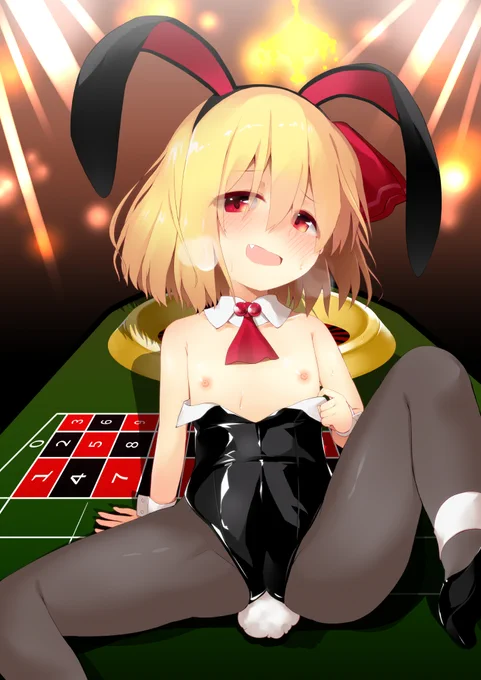 Skebで描いたバニールーミアちゃんです 