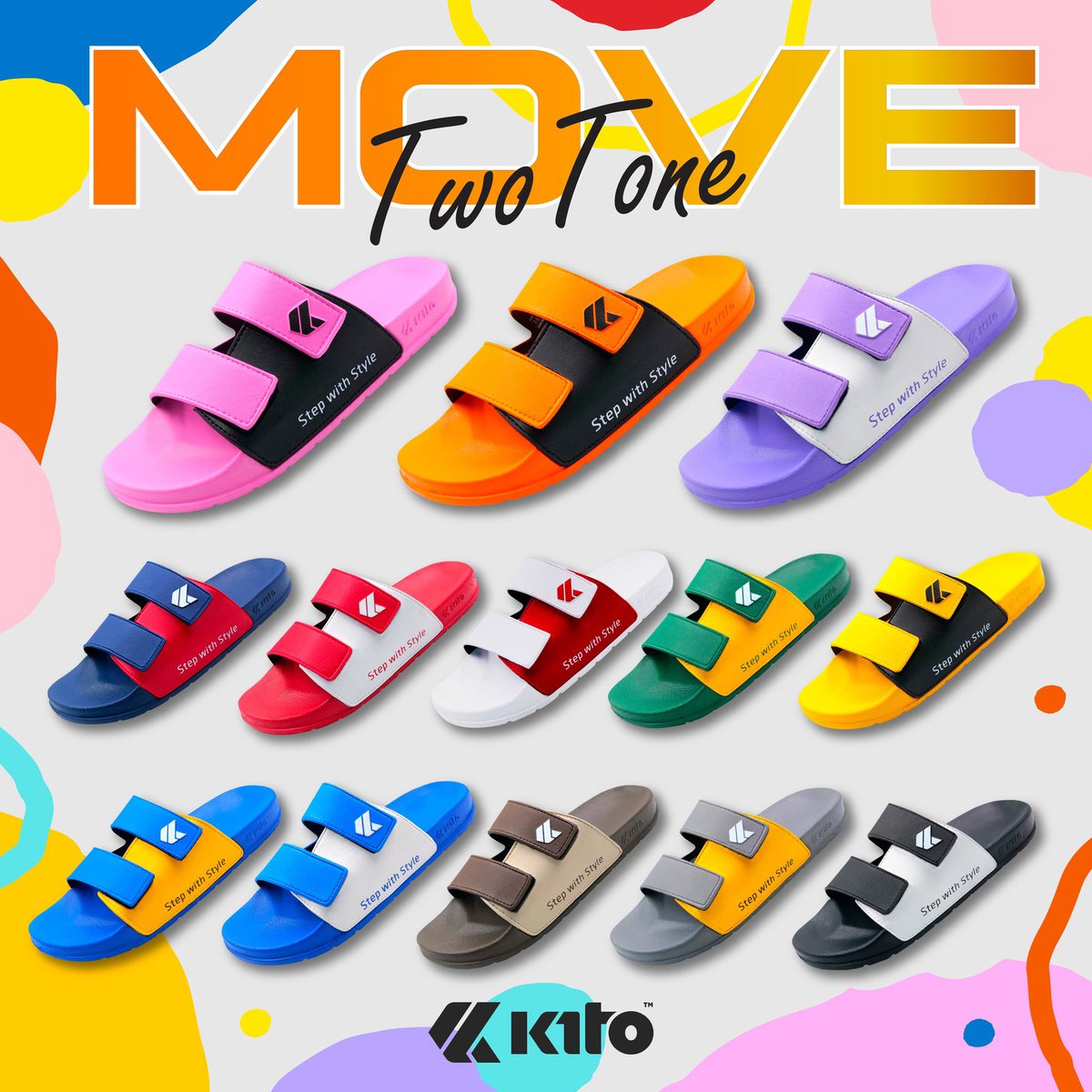 𝐊𝐢𝐭𝐨 𝐌𝐨𝐯𝐞 𝐓𝐰𝐨𝐓𝐨𝐧𝐞 รุ่นฮิตที่ 1 ตลอดกาล
มี 13 สี และ Size 31 – 45
👉𝐒𝐇𝐎𝐏 𝐍𝐎𝐖 > kito.co.th/product/Move-T…

🎉ความลับของรุ่นนี้ "เท่ นุ่ม เบา ทนทาน สวมใส่สบาย"
🥳ของแท้! ต้นฉบับ! ต้องกีโต้เท่านั้น!

#KitoMoveTwoTone
#Kito #เท่สร้างได้
#Kitothailand #StepwithStyle