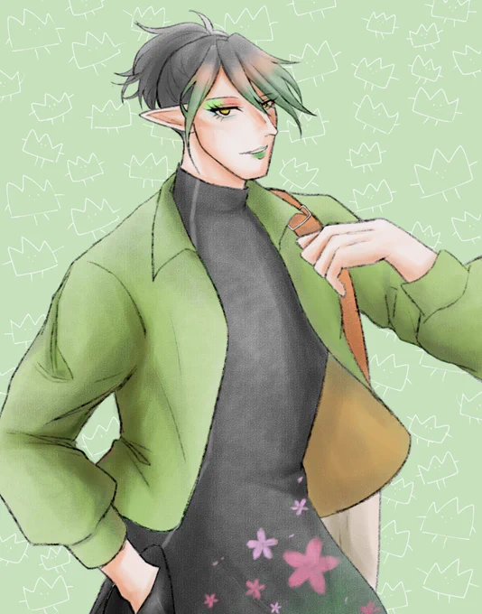 #お花畑青空大写生大会 