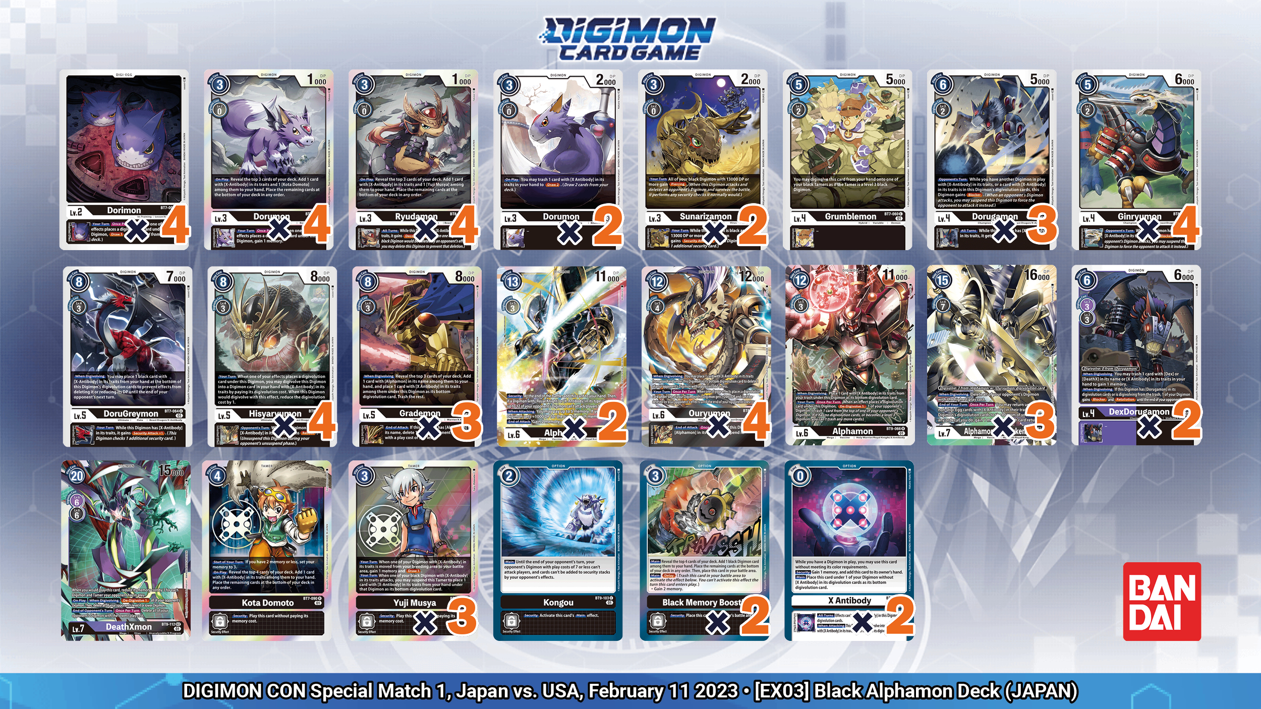 Official Digimon Card Game English Version on X: [DIGIMON CON 2023] Hello Digimon  Tamers! Digimon Con is just 12 hours away!  Saturday  February 11 2023 5pm PST/8pm EST Streaming live on