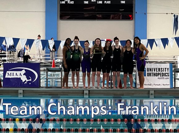 MIAA033's tweet photo. Congrats to the top performers at the Girl’s Swimming Sectional Championship! https://t.co/TWCiWr1C0E
