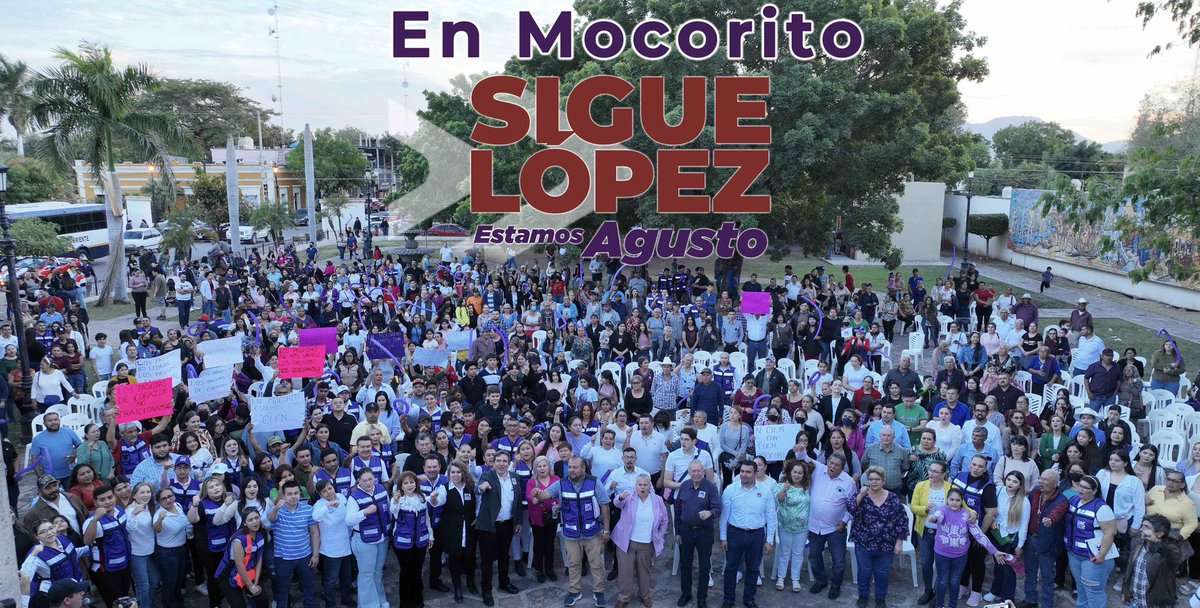 melesiocuen's tweet photo. El pueblo de Mocorito se caracteriza por su gente llena de nobleza, principios y valores. En la toma de protesta de los subcomités que conformarán la estructura del @pas_mx en dicho municipio, refrendamos nuestro compromiso con el movimiento @SigueLopezMx porque Estamos Agusto. https://t.co/Nmol9yeEwt