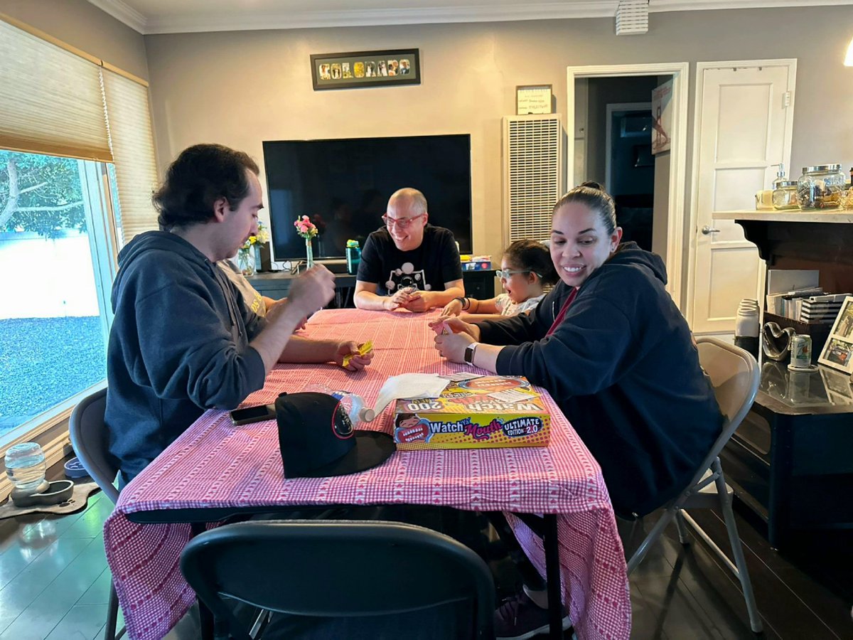 CrazyMustang's tweet image. Having fun with the family at #gamenight #gamenightfun #gamenightfun❤️ #gamenightfunnight #gamenight🎲  #TacoCatGoatCheesePizza #tacocatgoatcheesepizzagame #tacocatgoatcheesepizza😂 #tacocatgoatcheesepizza🤣😂♥️ #tacocatgoatcheesepizzacardgame #tacocatgoatcheesepizza🤣