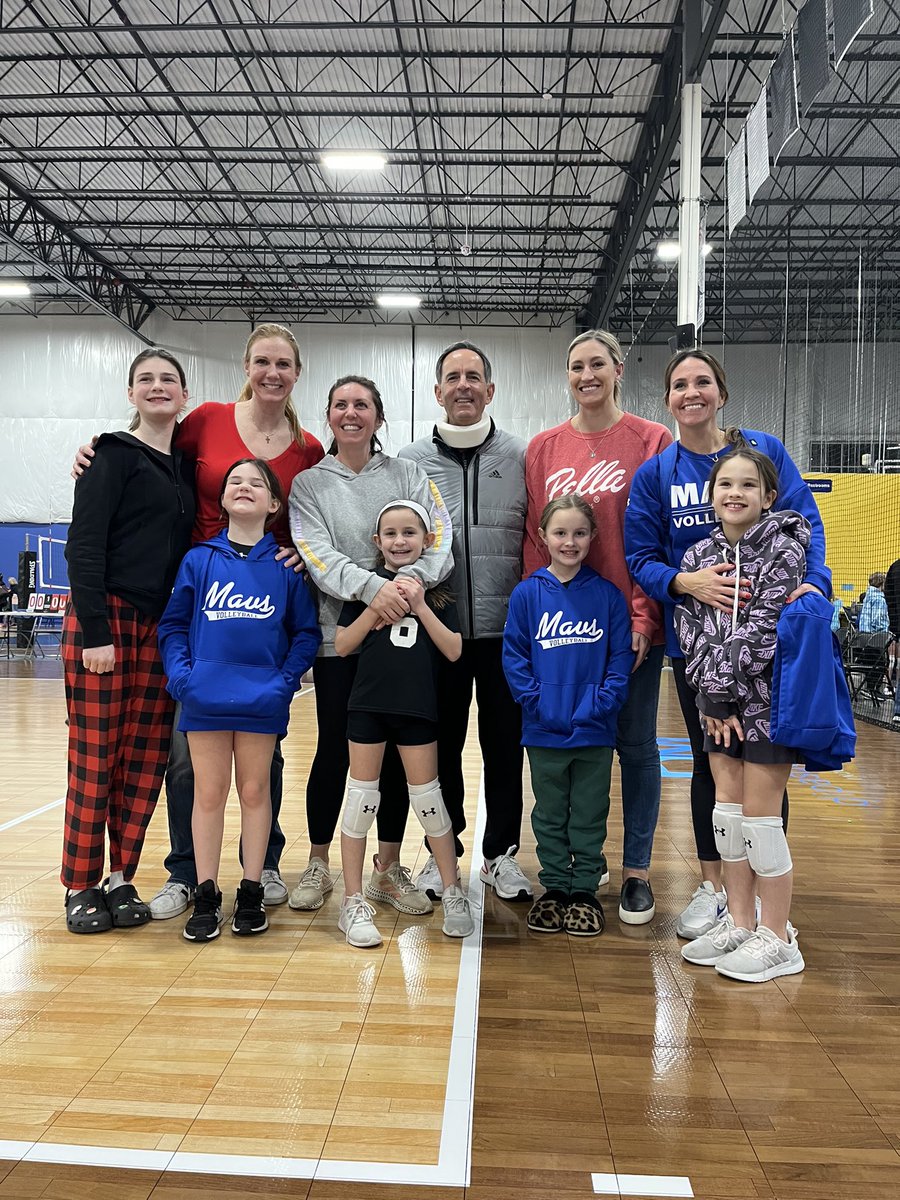 RayBechard's tweet photo. Very rewarding to see these former Jayhawks inspiring and supporting the next generation of volleyball talent! https://t.co/6CGtK9SDVn