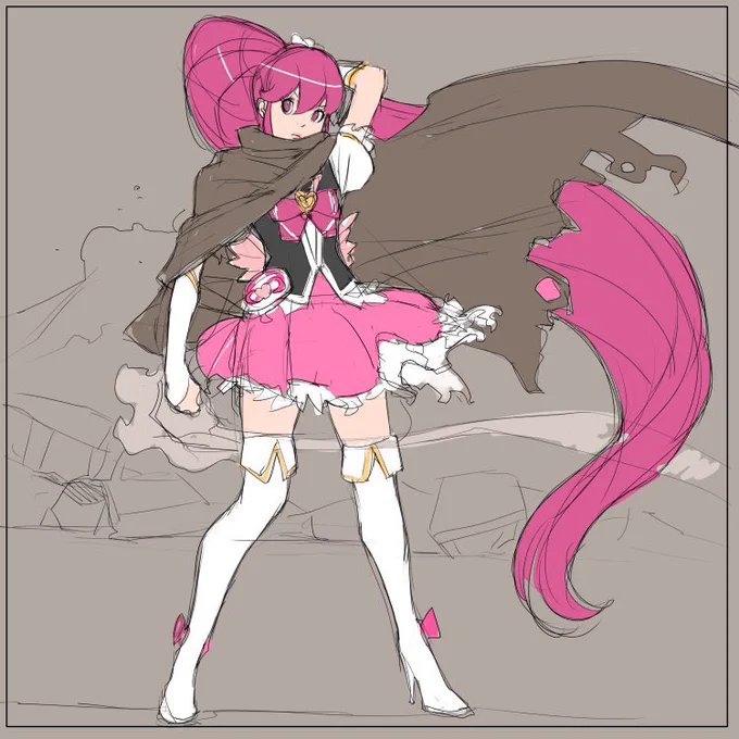 これまでに描いたプリキュアファンアートなど 