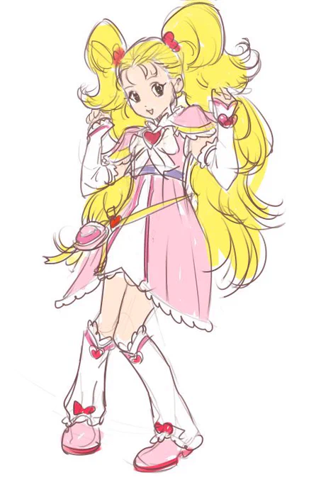 これまでに描いたプリキュアファンアートなど 