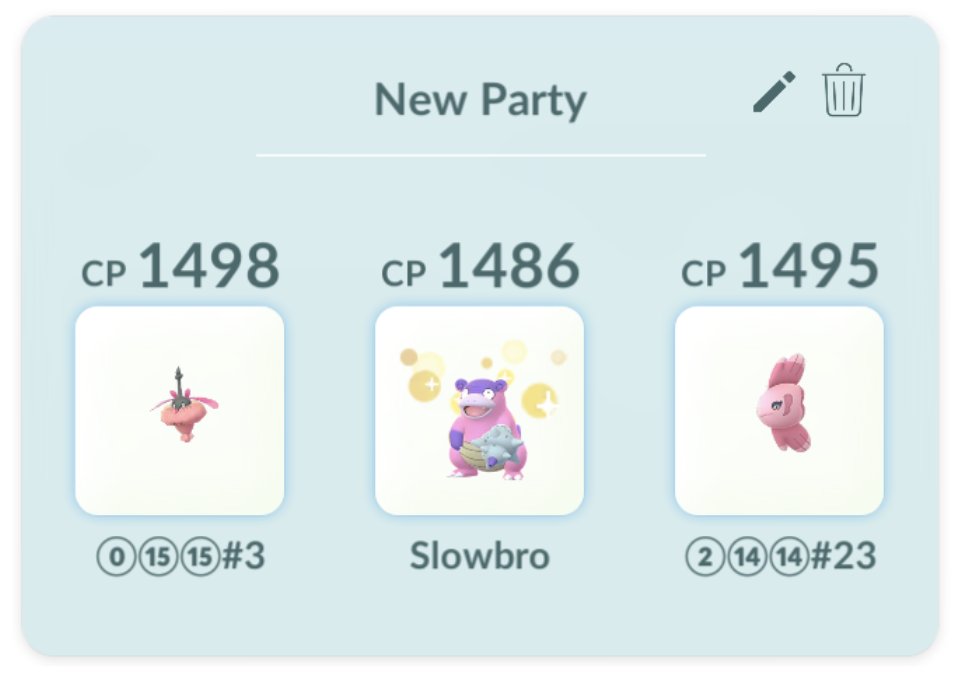 Scotchilicious's tweet photo. Another GBL season finishing with legend 🤩 Had little motivation to climb but @Lauren_lolly_ helped ☺️
Thanks @LiquidKen for the Tentacruel inspiration in premier ultra for +350 and @HouseStark_93 for his amazing Love cup team for the final push 😻 https://t.co/cBwFAJD4qh