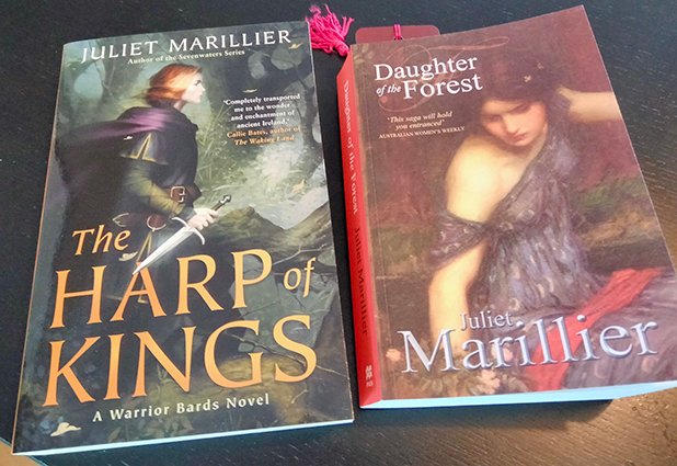 LynneS_Author's tweet photo. #newbooks #julietmarillier #fantasybooks #birthdaybooks #sevenwaters I got these two new books for my birthday. I've already started reading 'Daughter of the Forest'. https://t.co/LNixaDaJwA
