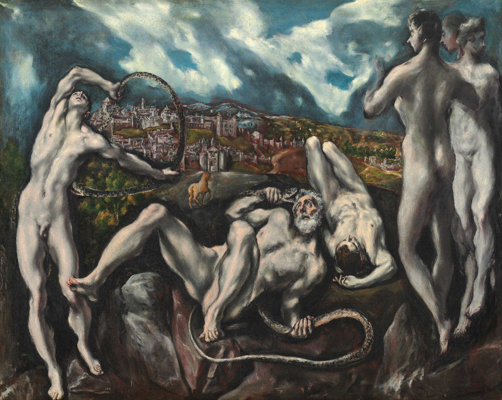 The painter El Greco paid tribute to Laocoön with his own version of the scene in the early 1600s.

