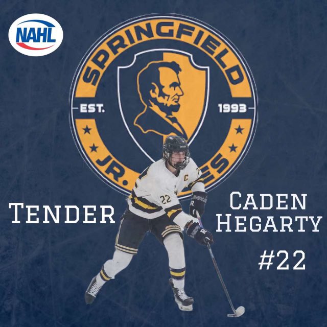 RosemountHockey's tweet photo. ☘️BIG congratulations to senior, Caden Hegarty, for signing a tender to play in the NAHL next year with the Springfield Jr. Blues! We can’t wait to watch you continue your hockey career! ☘️ #irishproud #ohtheplacesyouwillgo https://t.co/KUXFEXJgCO