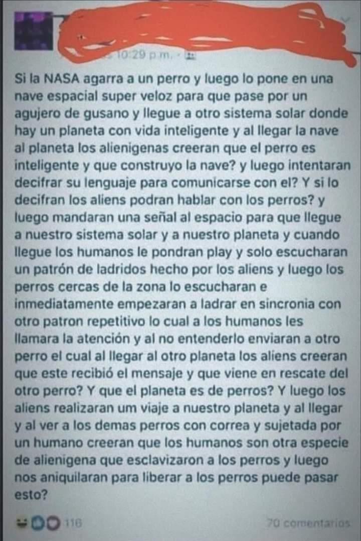 MuyEnojadoSoy's tweet image. #ovni Un tema para ponerse uno a pensar. 🤔