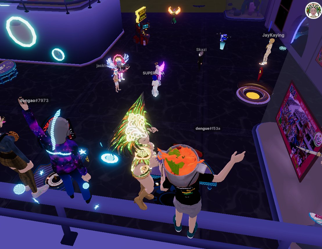Fr0ta's tweet photo. Começou o 2º dia do carnaval no metaverso! @decentraland @DCL_Brasil @atrovenado #MVCW2023
#MVCW (-138,132) https://t.co/FEWRLDb7tD