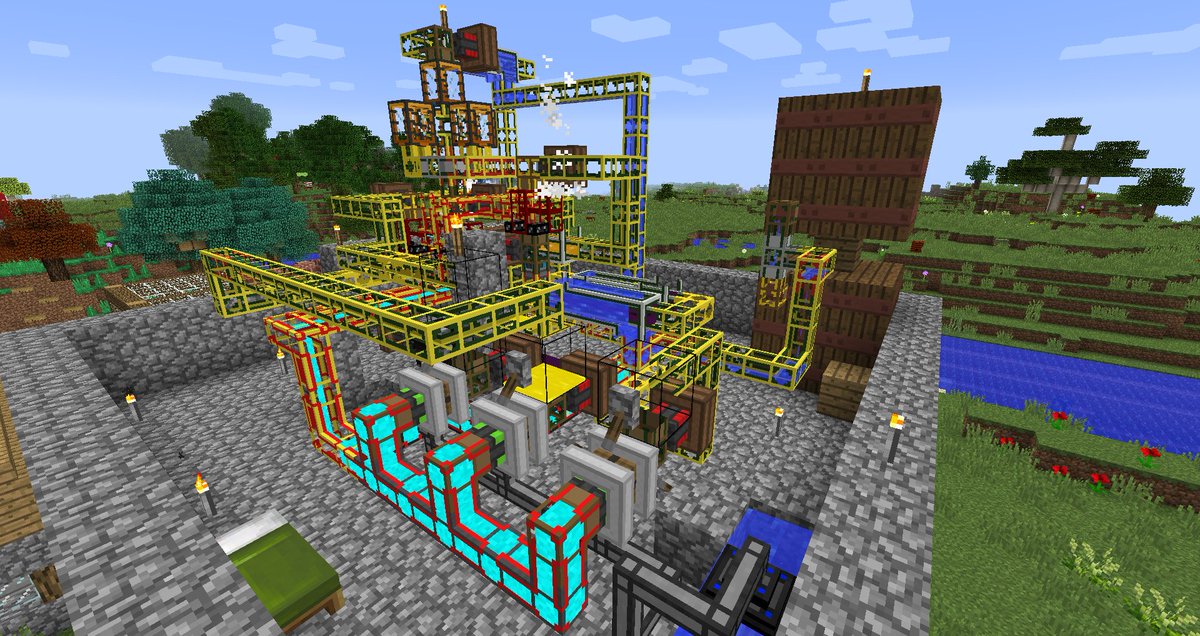 yakanika1116's tweet photo. 進捗です
#buildcraft
#TheInfinityEvolvedReloadeed https://t.co/phfXTvzT4y