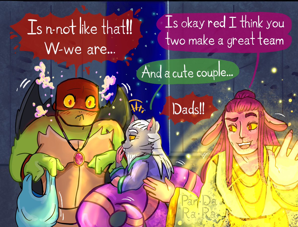 PanDoRa_TtO's tweet photo. Dads being dads…. Saying Goodbye Raph and Casey Part 3 
#rottmnt #rottmntraph #baronjitsu #rottmntau #RiseOfTheDimensionSlayersAu #saverottmnt #rottmntoc #raphcasey #raphsandra ?#RiseoftheTMNT #RiseSeason3 https://t.co/llPrT1uxXe