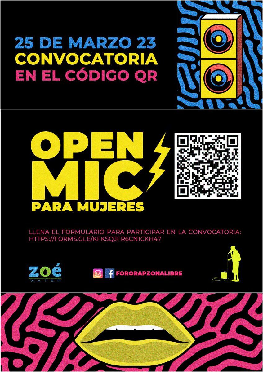MikeMic1's tweet photo. @elpaella Escuchandote 
Espero nos puedas apoyar difundiendo este evento 
Open mic en CDMX 25 de marzo 
Primer etapa registro 
https://t.co/zHyX1zbTVd
Cerrando el evento estará Ximbo y Ana MC 
Saludos https://t.co/UJAfEOL4Wn
